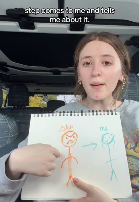 Lyn contou história bizarra no TikTok por Reprodução/TikTok