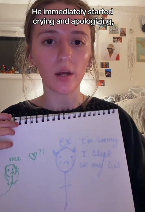 Lyn contou história bizarra no TikTok por Reprodução/TikTok