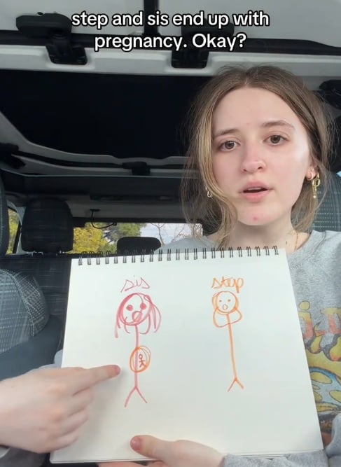 Lyn contou história bizarra no TikTok por Reprodução/TikTok