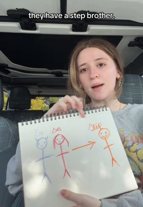 Lyn contou história bizarra no TikTok por Reprodução/TikTok