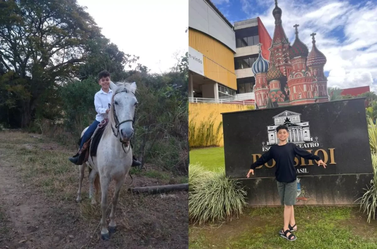 Menino de 9 anos vende cavalo de estimação para tentar vaga no Bolshoi: ‘Eu quase chorei’ por Reprodução