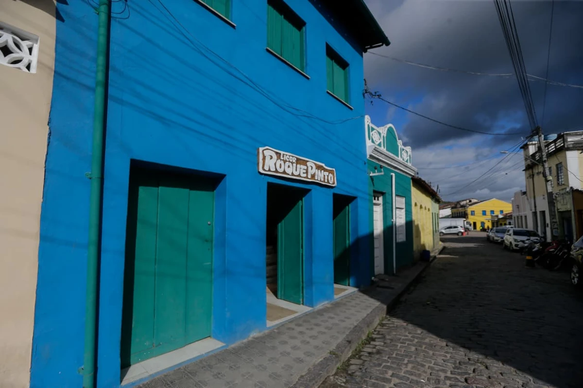 Fachada do Licor Roque Pinto por Arisson Marinho/CORREIO