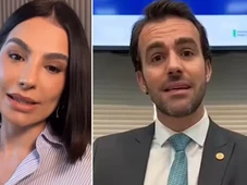Imagem - Deputado apontou arma e atirou faca contra Cíntia Chagas, diz MP