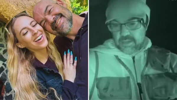 Aaron Goodwin com a esposa Victoria Goodwin