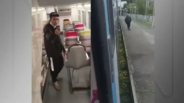Suspeito foi flagrado por câmeras de segurança