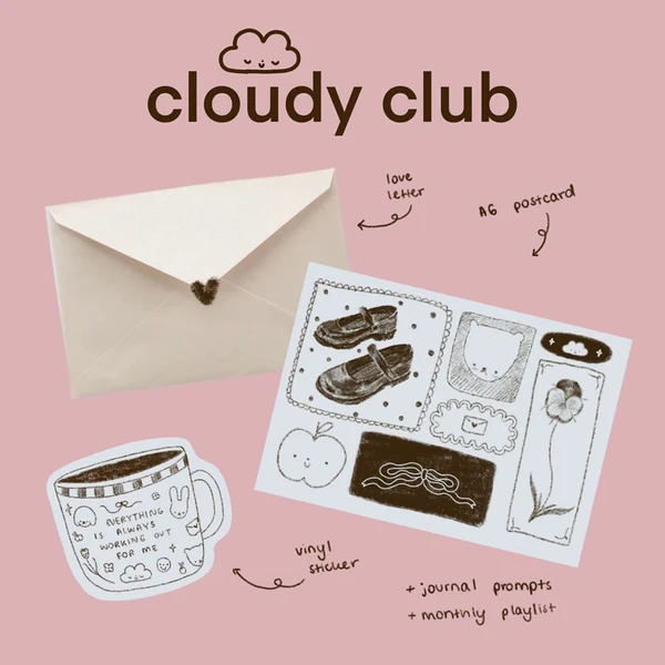 A artista australiana Alessia criou o Cloudy Club por Reprodução