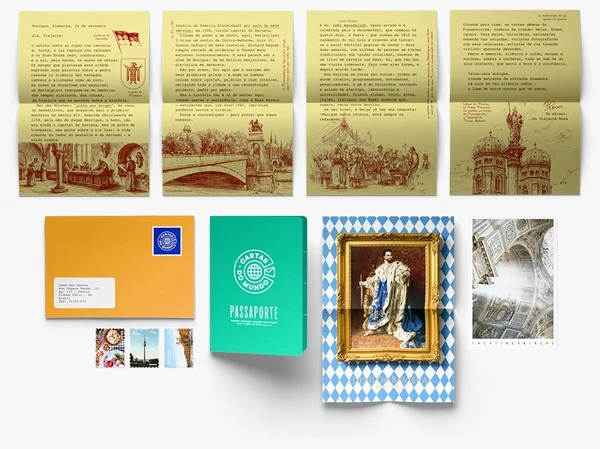 Cartas do Mundo por Reprodução