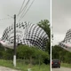 Imagem - Balão cai em cidade baiana, atinge casas e causa apagão