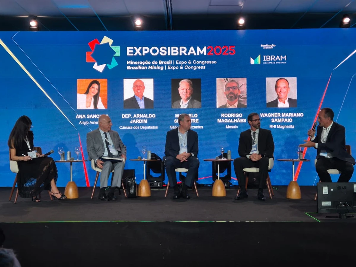 A Exposibram 2025, promovida pelo Instituto Brasileiro de Mineração (Ibram), reúne executivos, especialistas, investidores e representantes do poder público por Moysés Suzart
