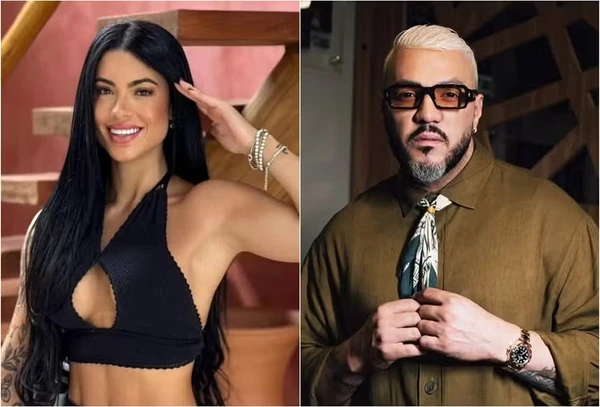 Belo e Rayane Figliuzzi por Reprodução