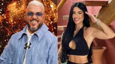 Belo e Rayane Figliuzzi por Reprodução