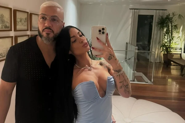 Belo e Rayane Figliuzzi por Reprodução