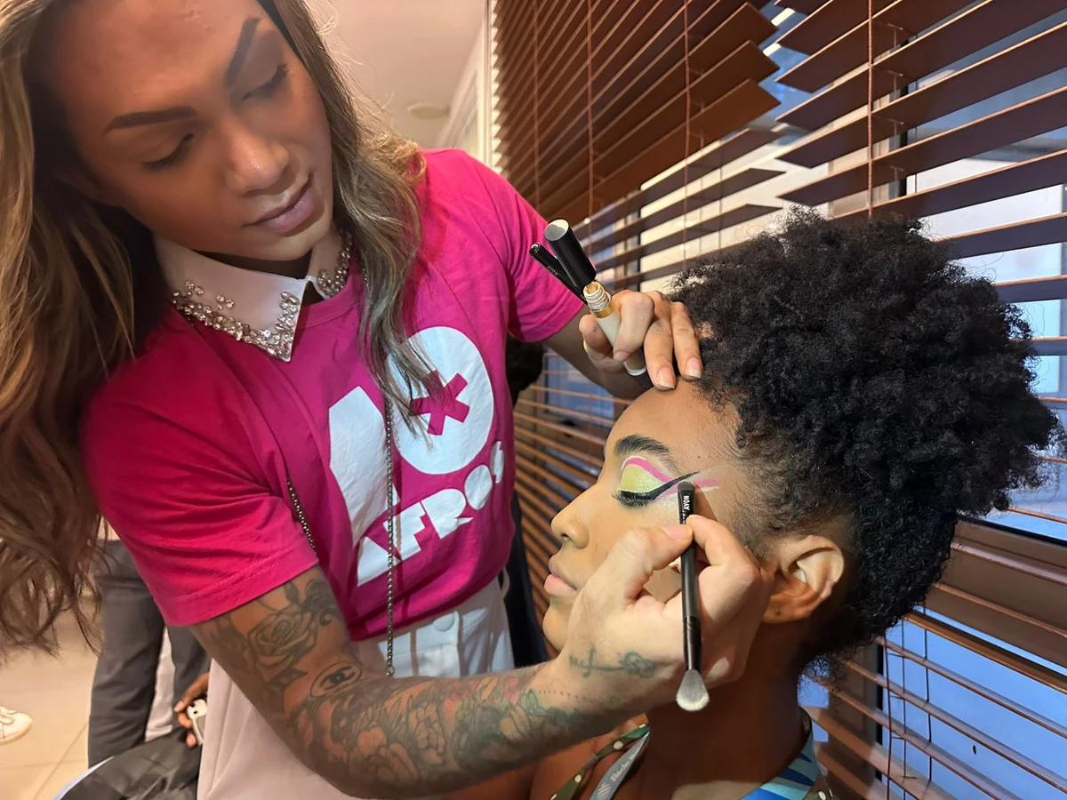 Cascateamento de Beleza do Afro Fashion Day 2025