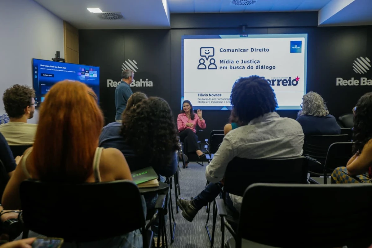Curso sobre sistema judiciário é ministrado para profissionais do CORREIO