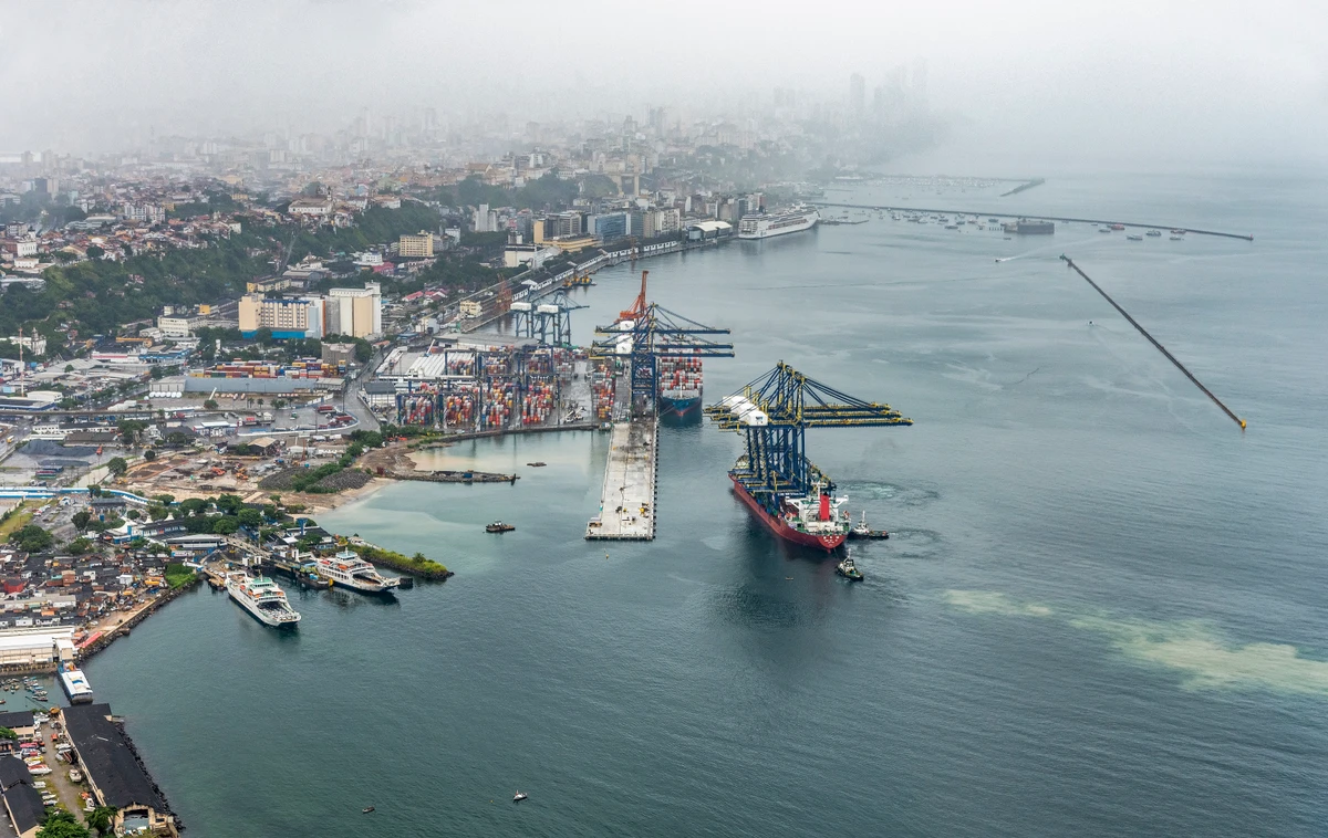 Infraestrutura portuária atrai cargas do agronegócio para Salvador por Divulgação