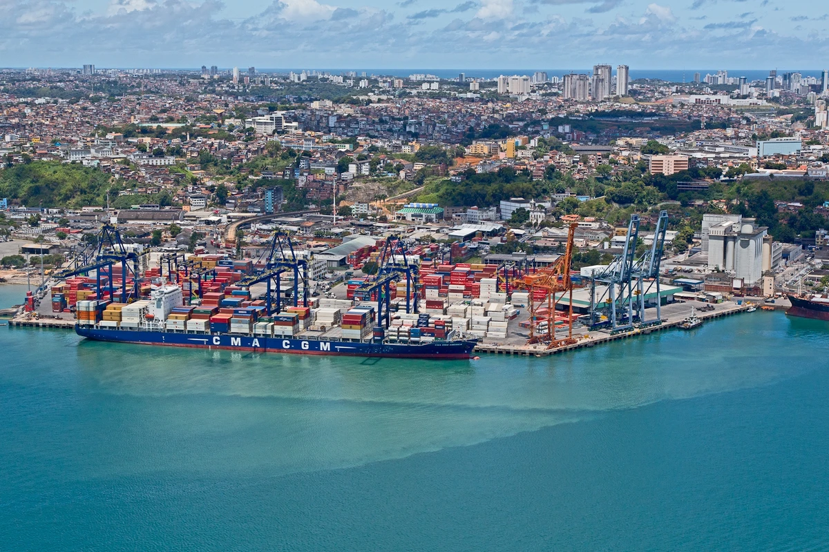 Infraestrutura portuária atrai cargas do agronegócio para Salvador por Divulgação