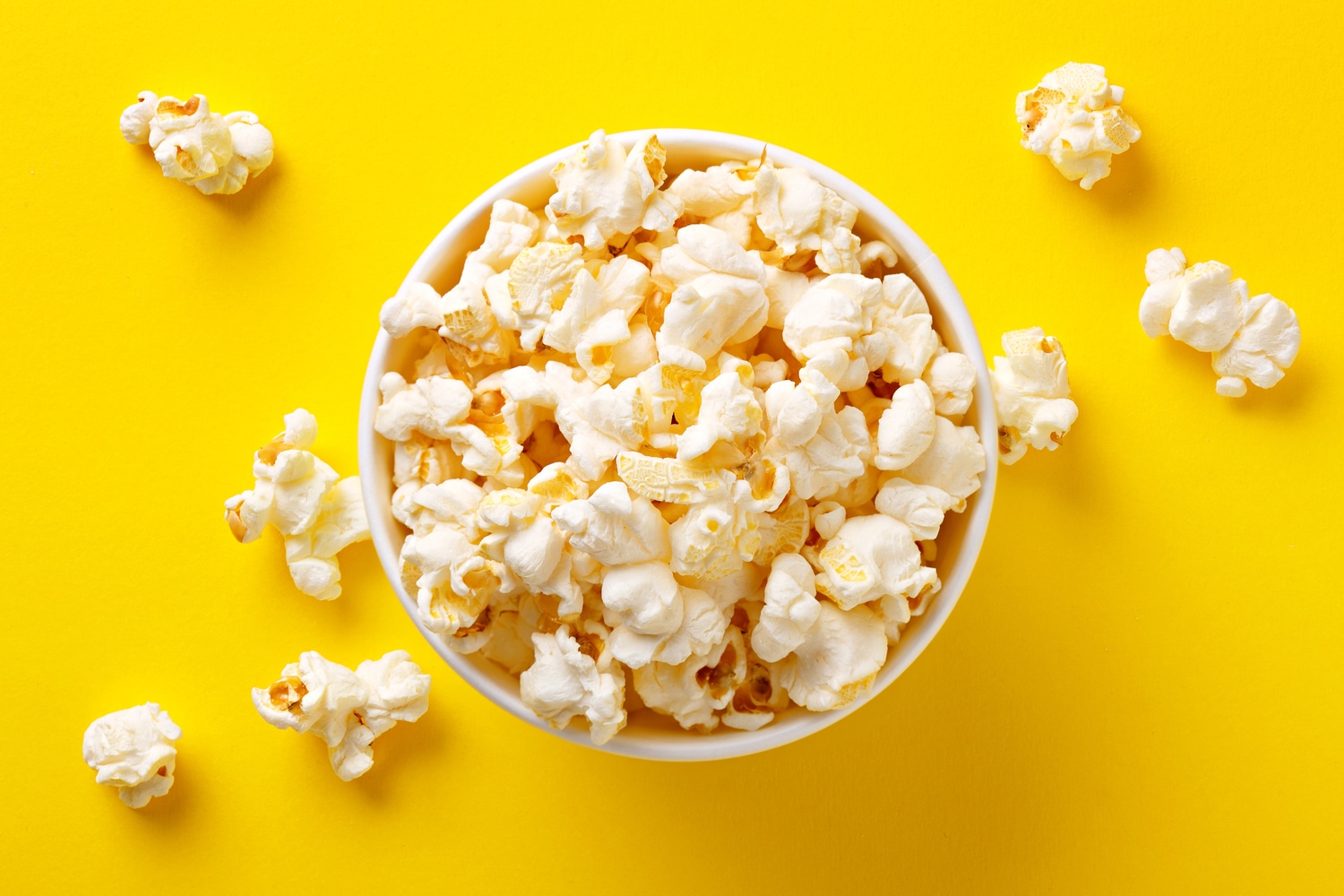 Pipoca de cinema em casa: o truque não é a manteiga, nem o sal por Shutterstock