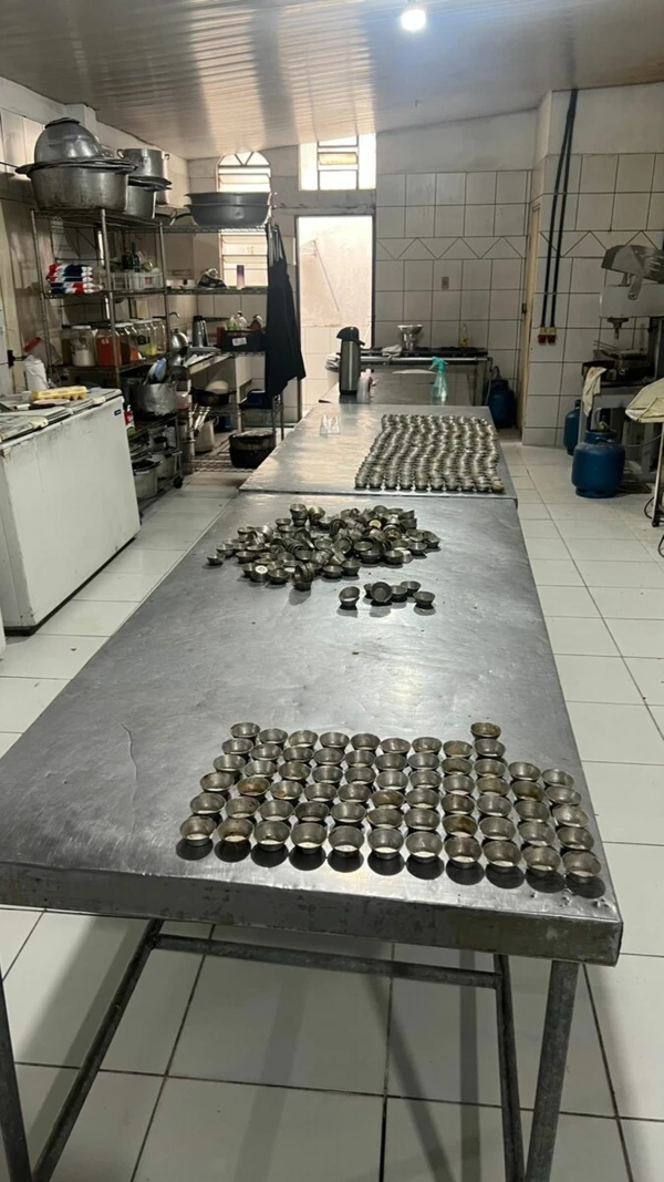 Buffet clandestino foi fechado por irregularidades por Divulgação