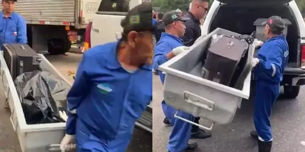 Corpo estava em mala por Reprodução