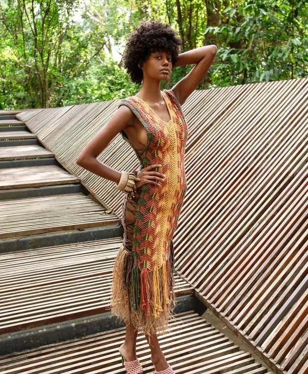 Nós Macramê, do aderecista Erick Simões e do designer Cássio Caiazzo por Vinicius Queiroz