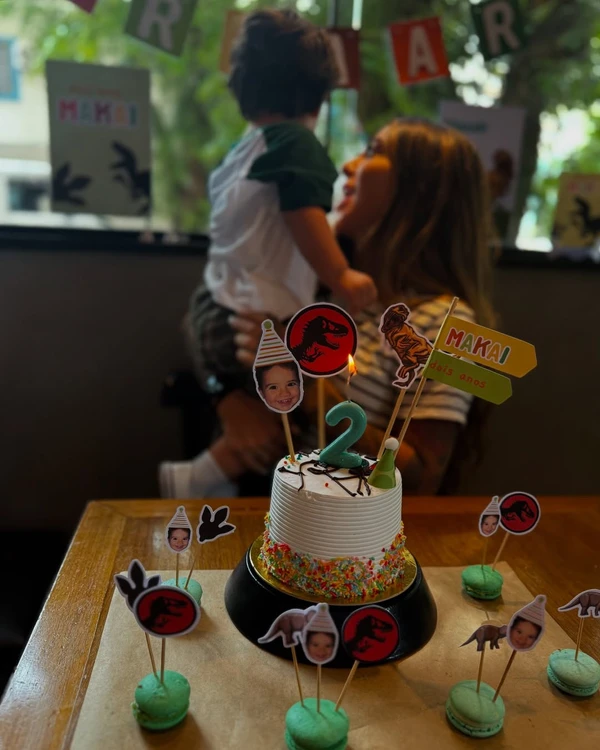 Petra Mattar e Makai por Reprodução/Instagram