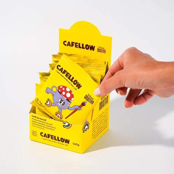 Pó para Preparo de Café “Fellow Criativo” por Divulgação