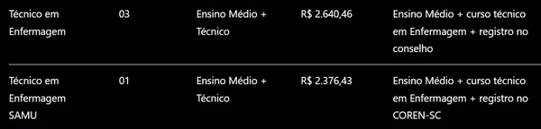 Prefeitura anuncia concursos para nível médio e superior; salários chegam a R$ 24,2 mil por Captura de tela, com auxílio de IA