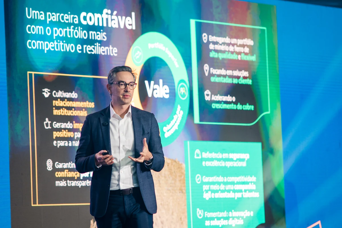 Gustavo Pimenta, CEO da Vale por Divulgação Ibram