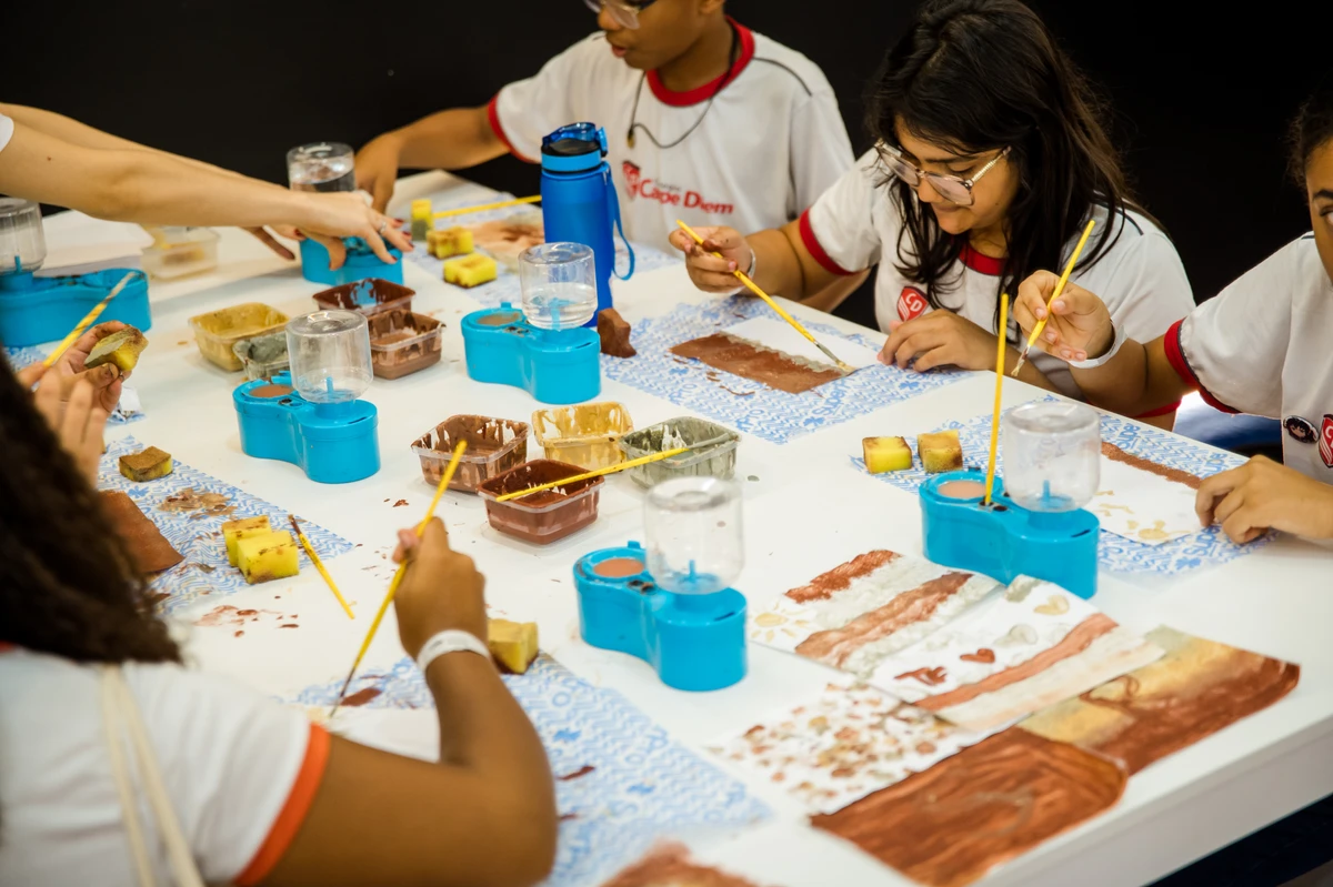 Viagem pelo mundo da mineração encanta estudantes baianos por Divulgação Ibram