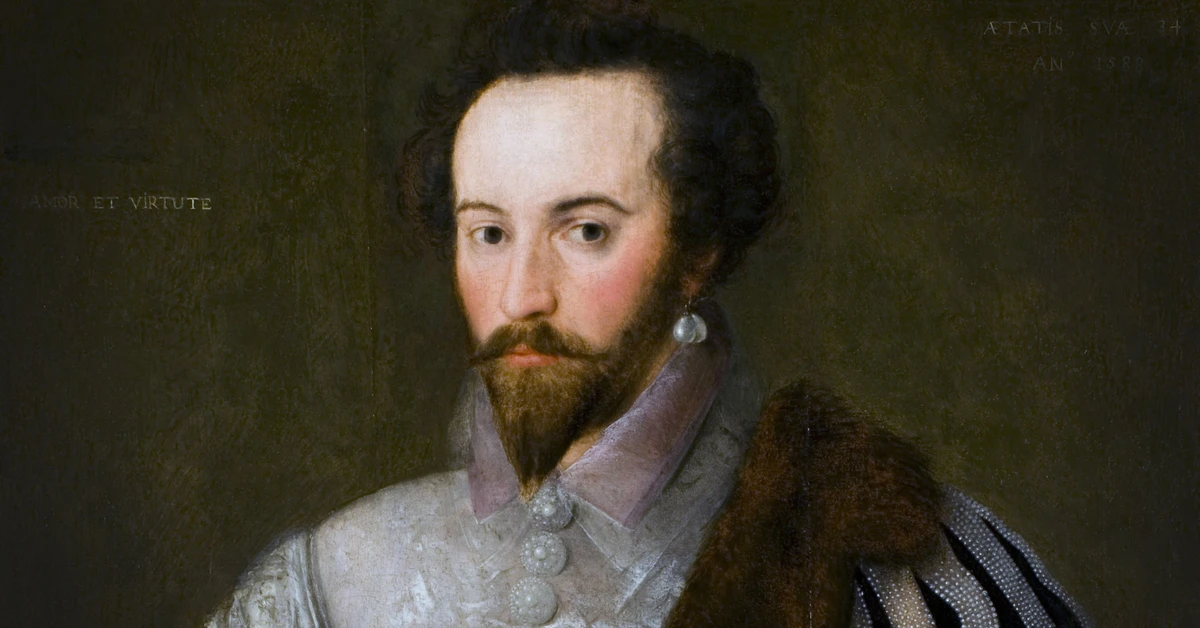 Walter Raleigh foi explorador inglês, conhecido por suas expedições ao Novo Mundo e por popularizar o tabaco na Inglaterra. por Divulgação