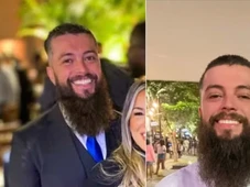 Imagem - Viúva de policial morto em operação no Rio faz homenagem: 'Um gigante em nossas vidas'