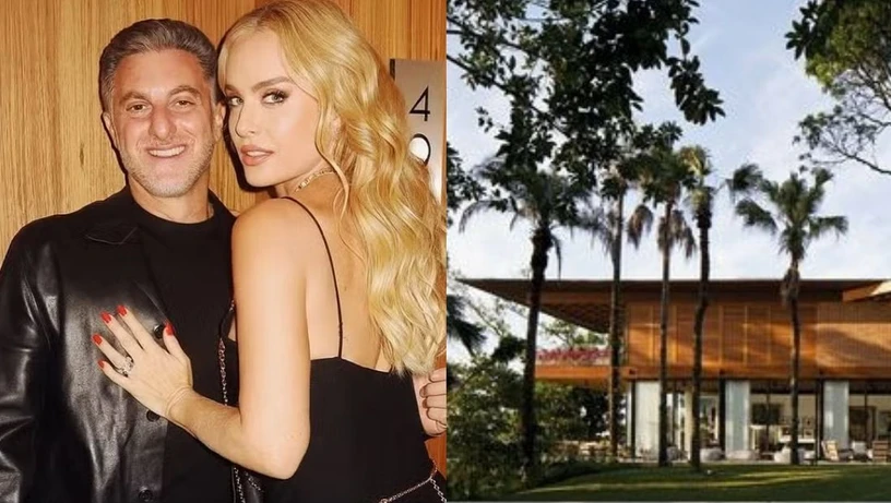 Imagem - Como é a mansão de R$ 26,4 milhões de Luciano Huck e Angélica que já foi palco de casamento do empresário de Madonna