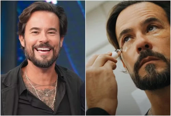 Antes e depois de Paulinho Vilhena por Reprodução