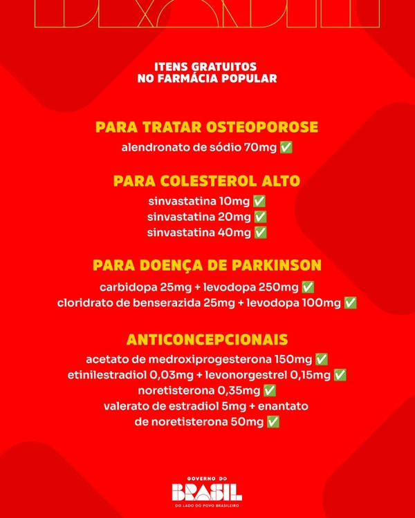 Ao todo, você encontra 41 itens disponíveis sem custos  por Reprodução