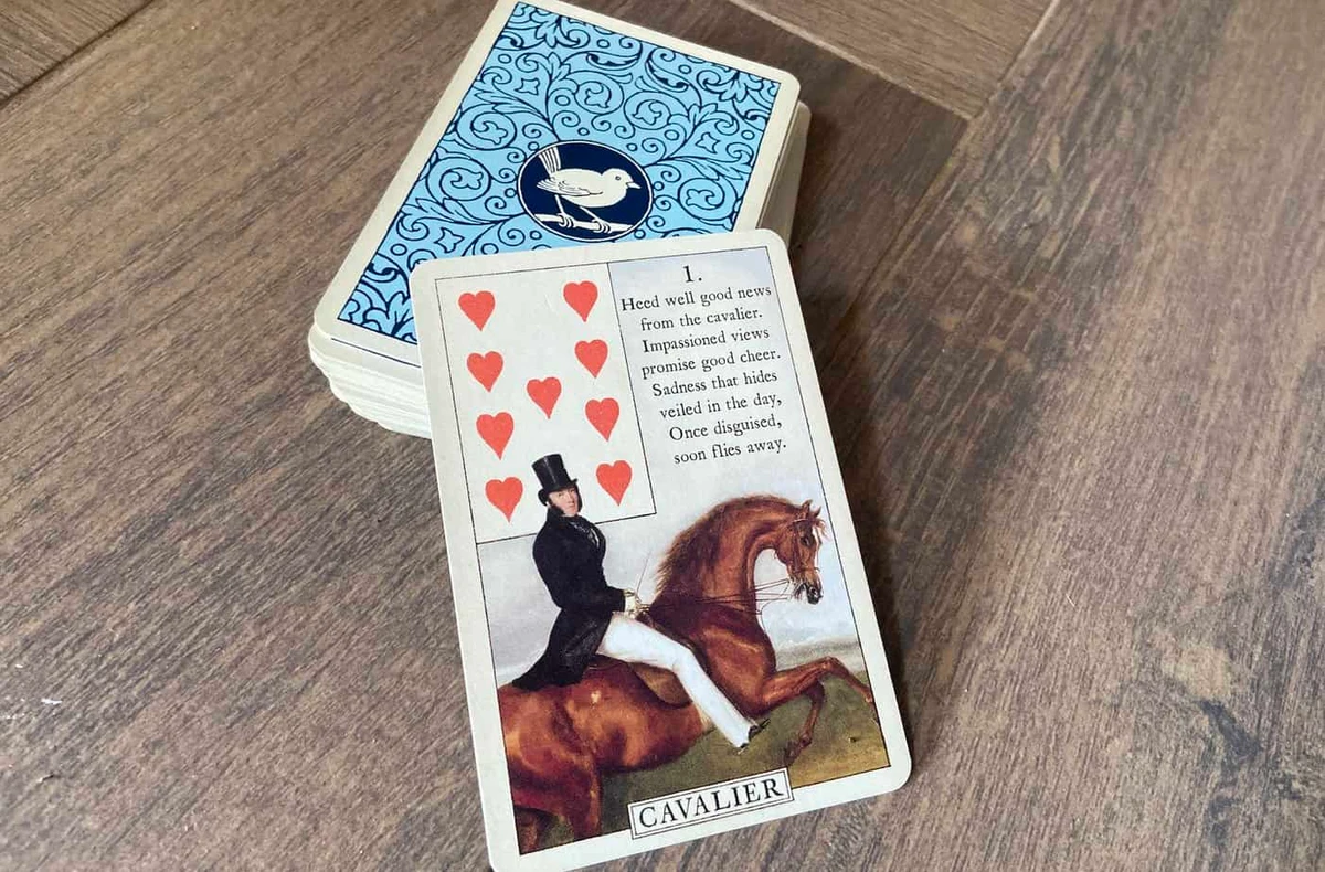 Baralho Cigano: carta O Cavaleiro