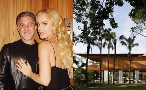 Casa de Huck e Angélica tem 16 quartos e cinema