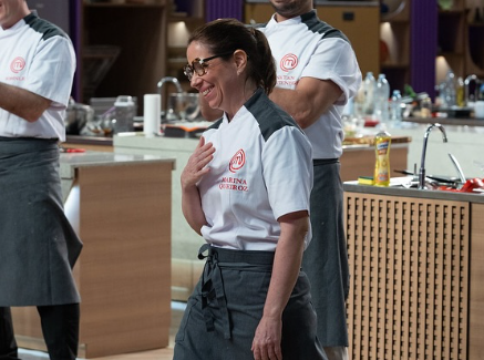 Marina Queiroz no MasterChef Confeitaria 2025 por Reprodução