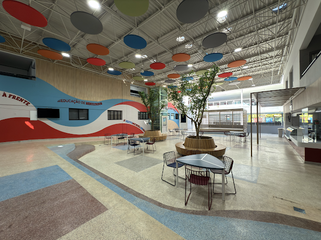 Área de Convivência do Colégio Mendel Vilas por Divulgação