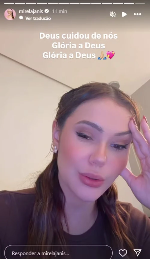 Mirela Janis e Yugnir foram assaltados em São Paulo por Reprodução