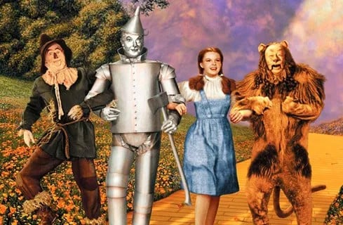 O Mágico de Oz por Reprodução