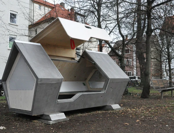  Prefeitura autorizou a instalação de pequenas cabines destinadas ao uso de cidadãos vulneráveis por Reprodução