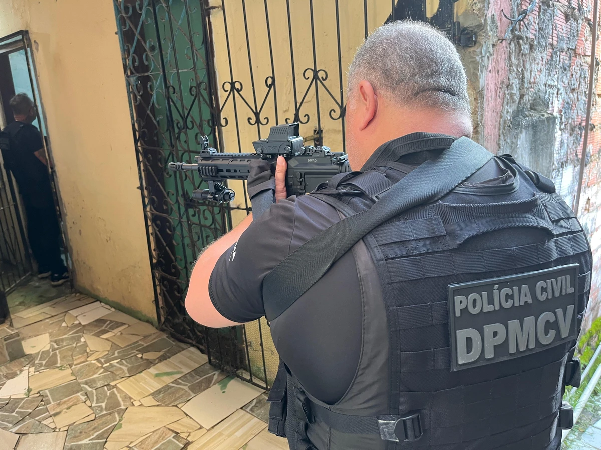 Polícia Civil cumpriu mandados por Pedro Moraes / Ascom PCBA