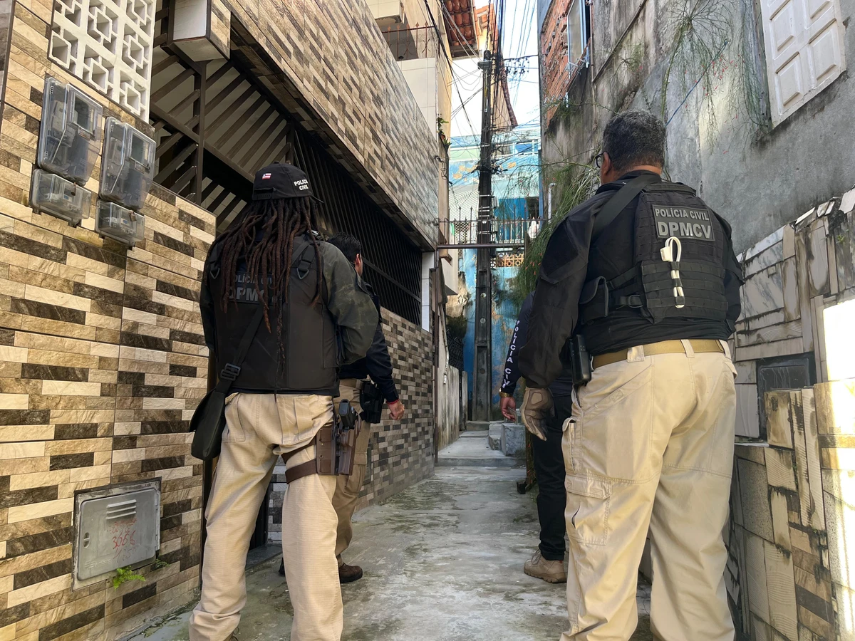 Polícia Civil cumpriu mandados por Pedro Moraes / Ascom PCBA