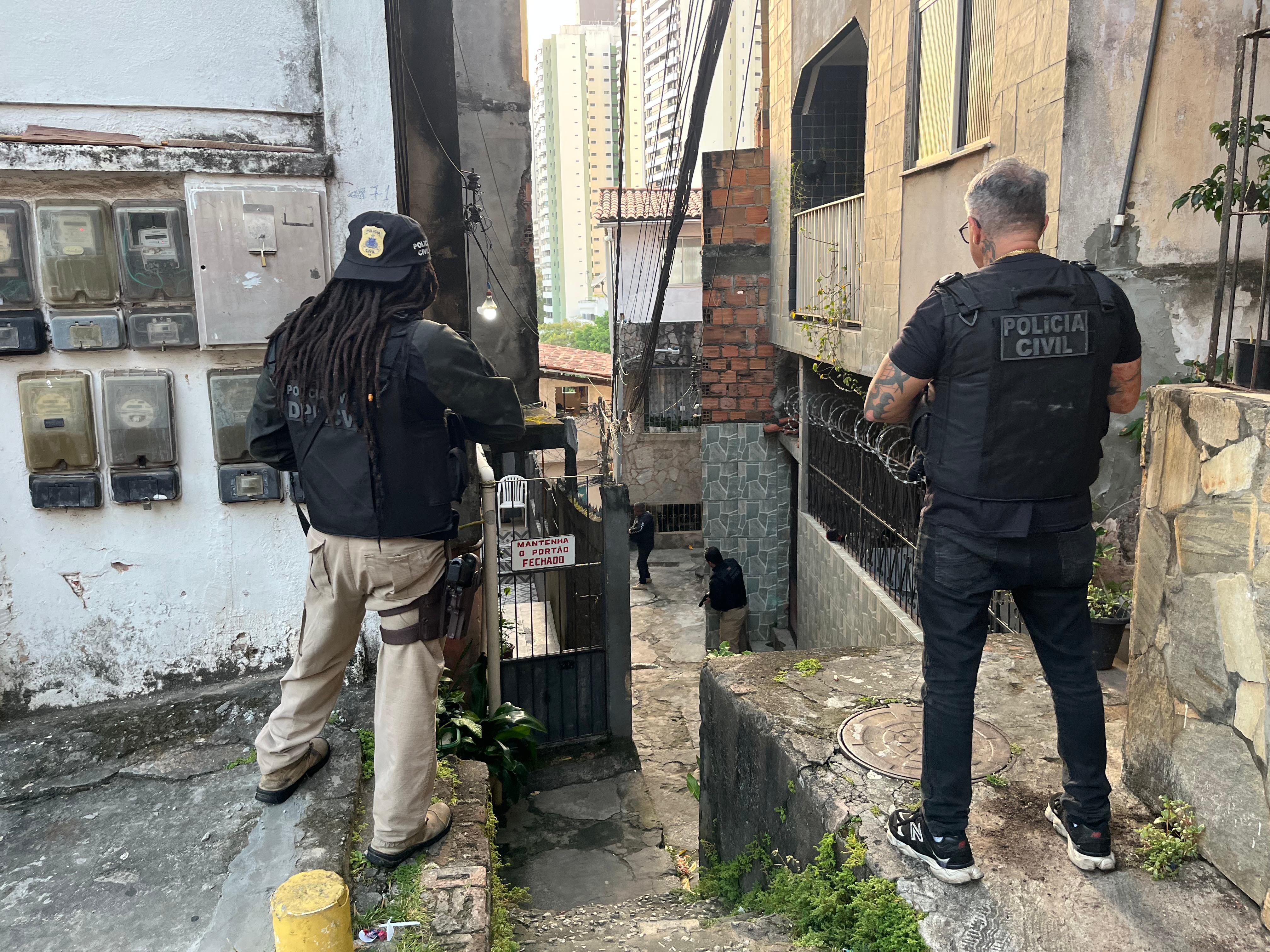 Polícia Civil cumpriu mandados por Pedro Moraes / Ascom PCBA