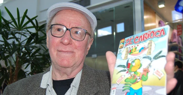 O desenhista Renato Canini, "pai" do personagem Zé Carioca, morreu aos 77 anos, em 2013 por Divulgação