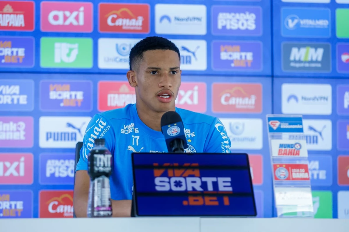 Tiago concedeu entrevista coletiva antes de jogo contra o RB Bragantino