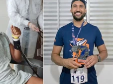 Imagem - Após parada cardíaca e coma, atleta volta a correr e vence prova: 'Disseram que talvez eu nunca mais andasse'
