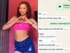 Imagem - ‘A bala tá comendo’: Japinha do CV mandou mensagens para amiga antes de morrer em megaoperação no Rio