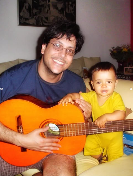 Lúcio Mauro Filho e filho Antonio Bento por Reprodução