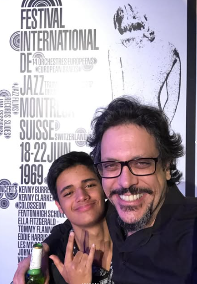 Lúcio Mauro Filho e filho Antonio Bento por Reprodução